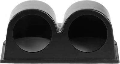 Dailygoods- Meterpod Dual Hole Beugel - 52mm/2in Houder - Slijtvast ABS - Universele Montage - Krasbestendig - Duurzaam Materiaal - Meterhouder