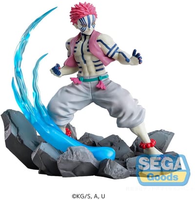 SEGA Demon Slayer: Kimetsu no Yaiba Xross Link Anime PVC Statue Akaza 12 cm Beeld