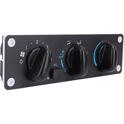 Module de contrôle de climatisation de chauffage AC A22 57054 001 Panneau de contrôle de climatisation de climatisation de remplacement pour Freightliner black