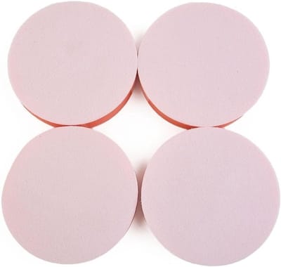 Polijstpads Spons - Buffing Schijven - Auto Onderhoud - Platte Vorm - 125mm 20 Stuks - Oranje