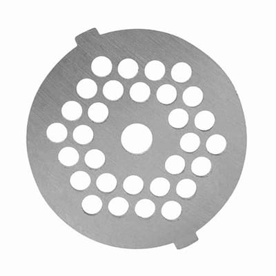LIVIA HOME- Gatenschijf roestvrij staal - Vleesmolenmes 5/7 mm - Professioneel reserveonderdeel - Sterk en scherp - Eenvoudig te installeren - Onderhoudsvriendelijk