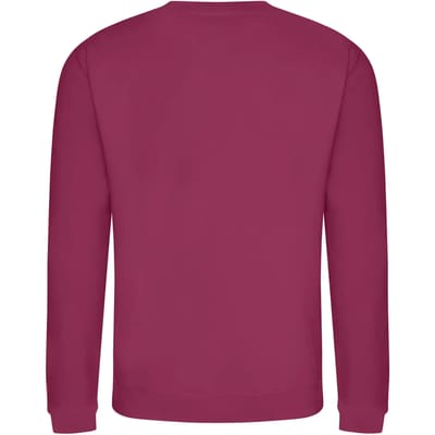 Vegan Sweater met lange mouwen 'Just Hoods' Cranberry - S