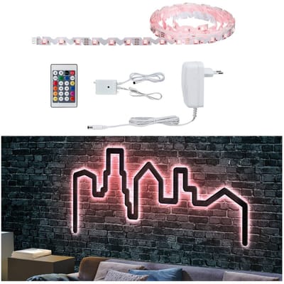 Paulmann FlexLED 3D 78965 LED-strip basisset Met connector (male) 12 V 3 m RGB 1 stuk(s)