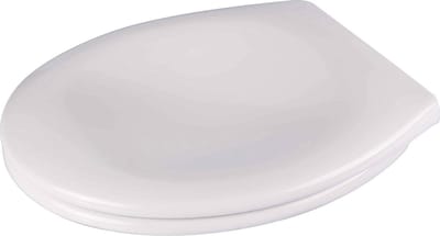 Toiletzitting - O-vormig - Hoogwaardig antibacterieel - Duroplast - Softclose - Afneembaar - Wit - Reiniging - Design