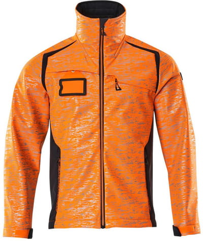 Mascot Accelerate Safe Softshell jas 19202-291 - hi-vis oranje/donkermarine - 2XL