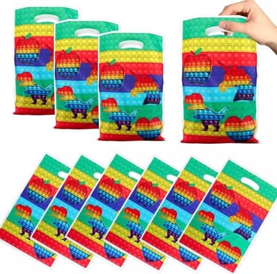 Akyol - Uitdeelzakjes pop it - 10 stuks - Traktatie zakjes voor Uitdeelcadeautjes - verjaardag pop it - pop it uitdeelzakjes voor verjaardag - verjaardag uitdeelzakjes - traktatie zakjes - Uitdeelzakjes Kinderfeestje - Kinderen - popituitdeel zakjes