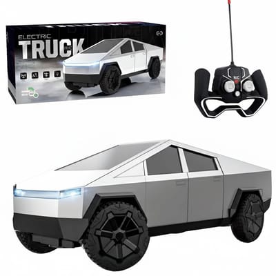 Sogiol® Bestuurbare Auto 1:24 – Futuristische RC Pick-up Truck – 20 km/u – 50+ Minuten Rijtijd – 2.4GHz Afstandsbediening – Speelgoedauto met Werkende LED Lampen & Laadbak