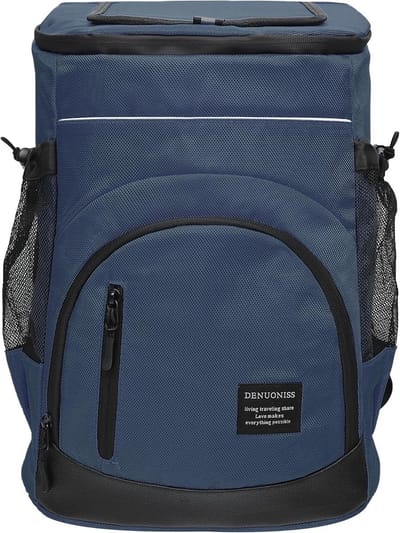 Koelrugzak - Isolatie tas - Picknick en Reizen - Lekvrij en Warmte-isolerend - 36 blikjes - Blauw