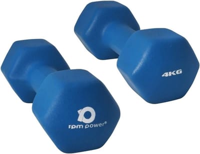 Neopreen Halters Set (2 kg - 5 kg) voor Krachttraining en Fitness Thuis