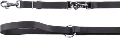 Flamingo Memphis Gewoon - Trainingslijn Honden - Trainingslijn Memphis Zwart 240cm 22mm - 1st - 124303 - 1st