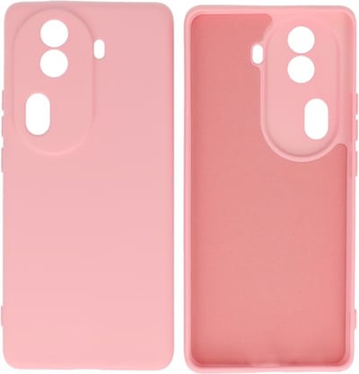Hoesje Geschikt voor de Oppo Reno 11 Pro - Fashion Backcover Hoesje - Colorful Telefoonhoesje - Roze