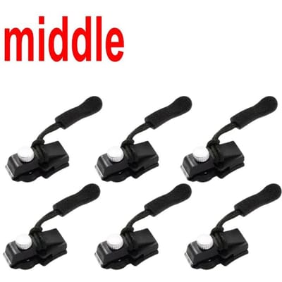 30 stuks Universele Metalen Rits, Tool-vrij Afneembaar, Rugzak, BuitenKleding Rits Accessoire 30 pcs