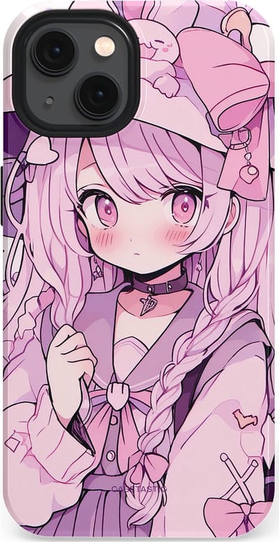 Casetastic Hoesje Geschikt voor Apple iPhone 13 Magsafe - Stijlvolle Beschermende Duo-layer Case - Manga Magie