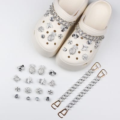 14 Schoenaccessoires-geschikt voor crocs charms- geschikt voor crocs pins- geschikt voor crocs Accessoires- geschikt voor Crocs Jibbitz-sandalen decoratieve geschenken
