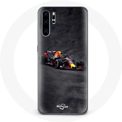 Hoesje - Formule 1 - Samsung Galaxy P30 Pro - Max Verstappen - Zwart, Rood, Geel - Hard