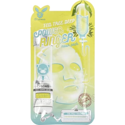 Tea Tree Deep Power Ringer Beauty Mask Pack, 1 vel, 23 ml(0,78 fl oz) yellow
