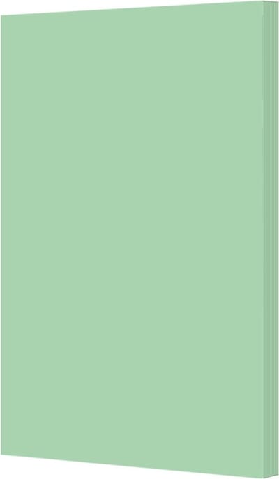 Gekleurd Bristol Papier - Pastel Papier Vellen - Brochures en Kaarten Maken - Zuurvrij Kwaliteitspapier - 50 Vellen - Citroengeel