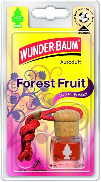 Geurflacon Fruit - Auto Luchtverfrisser - Frisse Geur - Langdurige Geur - 170 g - Bosvrucht