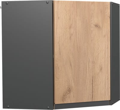 Vicco R-Line Hoek hangkast – 57 cm J-vorm Krachtige eik goud