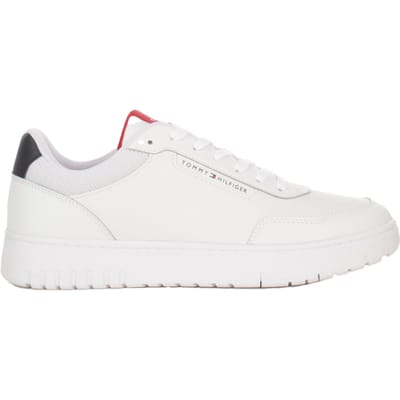 Low-top sneaker van een mix van leer model 'BASKET CORE LITE'