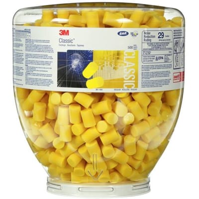 3M EAR PD01001 Classic Oordoppen navulverpakking 31 dB Eenmalig gebruik EN 352-2 500 paar