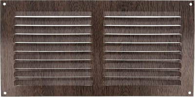 Rechthoekig Aluminium Ventilator Rooster - Afzuig & Ventilatie Rooster voor Keuken en Badkamer (150x300 mm)