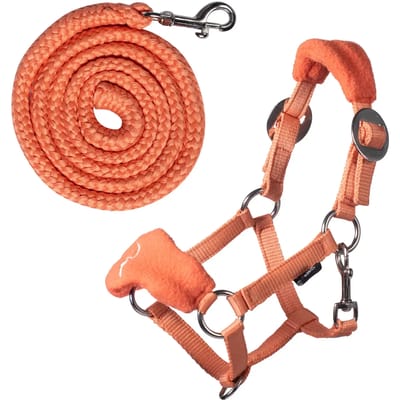 HKM - Hobby Horse Halster Fleece - Oranje