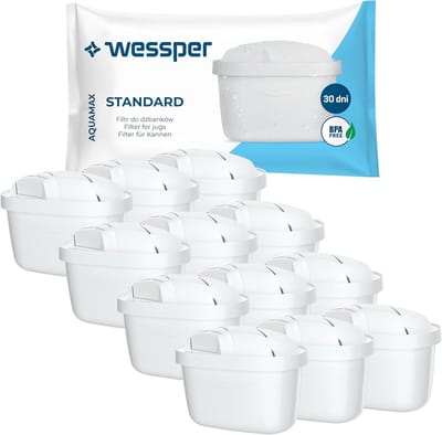 Waterfilter cartridge - actieve kool - 12 stuks - waterfilterpatronen