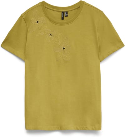 VERO MODA - VMMIRANIA FRANCIS SS TOP BOX JRS - Dames - T-shirts