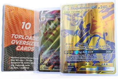 Lexium Toploaders pokemon kaarten - Toploaders - Kaarten bescherming - Pokémon kaarten - Trading cards - Kaartenhouders - Verzamelen - TCG accessoires - Kaarten opbergen - MTG - Yu-Gi-Oh
