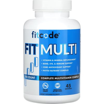 Fitcode, Fit Multi, Compleet Multivitaminecomplex, 90 Tabletten