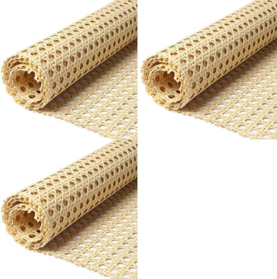 Rieten Webbing Rollen - Meubelbekleding - Meubels Restylen - Natuurlijke Uitstraling - 3x 200cm - Imitatie