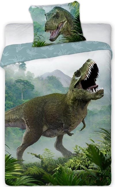 Animal Pictures dekbedovertrek Dino - Eenpersoons - 140 x 200 cm - Katoen