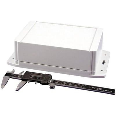 Hammond Electronics 1555HF42GY Universele behuizing 180 x 120.79 x 62 ABS Lichtgrijs 1 stuk(s)
