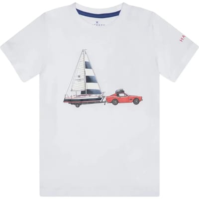 Kinder-T-shirt Hackett Car