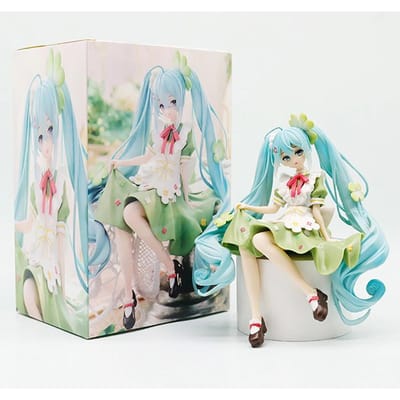 Nieuwe Anime HATSUNE MIKU Figuur Noodle Stopper Figuur Bloemenfee Model Speeltje Pop Actie Model Collectie PVC Cadeau