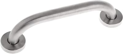 Badkamer Handgreep - Douchesteun Toiletsteun - Veiligheid Vergroten - Antislip Gekarteld Oppervlak - 20 cm - Zilver