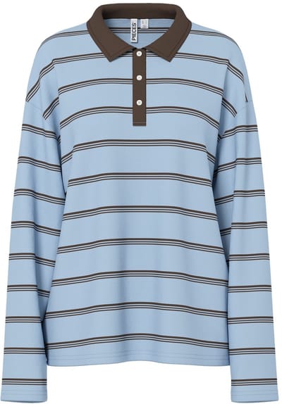 Pieces Polo met lange mouwen PCSADIE