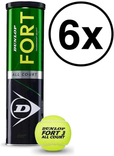 Tennisballen All Court - Set van 8