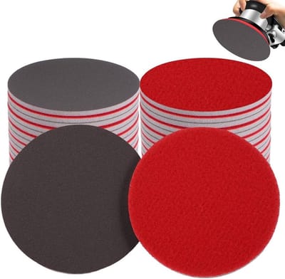 20 Stuks 2000 Grit Flexibele Schuurpads voor Hout, Droogwand en Metaal - Herbruikbare Schuurmiddelen voor Perfecte Afwerking