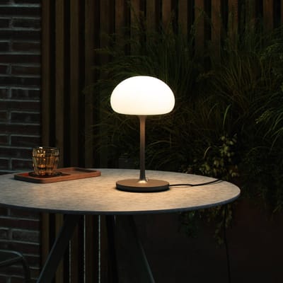 Nordlux Tafellamp Sponge on a Stick met accu, grijs