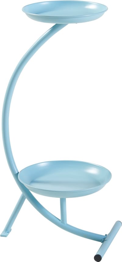 Plantenstandaard Aalten 61,5x30x25 cm lichtblauw [en.casa]