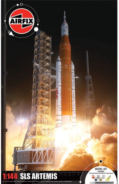 Airfix Modelbouwpakket Militaire voertuigen - 50202 SLS Artemis - Amerikaanse Raket - Lanceerraket - Geschenkset Plastic - 1:144 - Modelbouw