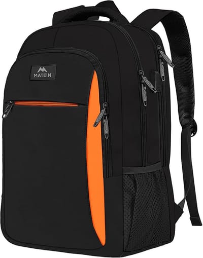 Grote School- en Laptoprugzak 17,3 inch met USB Oplaadpoort - Ideaal voor School, Werk en Reizen