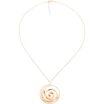 Orphelia Dames 925 Sterling Zilveren Ketting met Hanger - Zilver/Roze ZH-6010