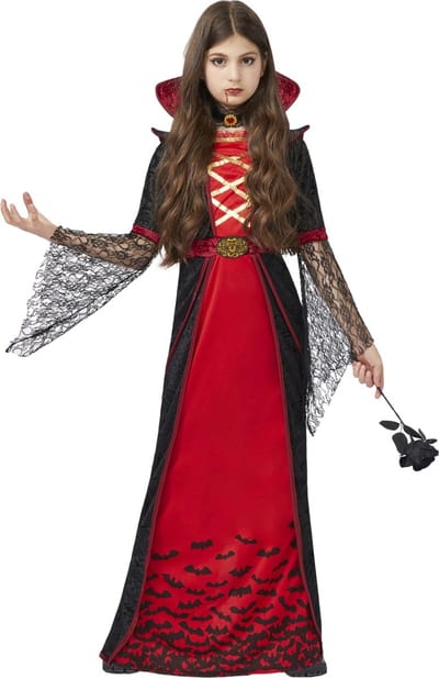 Geweo Halloween Vampier Kostuum voor jongens- Verkleedkleding -halloween kostuum voor meisjes - XL - 152-164cm