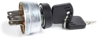 Contactslot Maaier - Sleutelcontact Grasmaaier - Starten Motor - Directe Vervanging - 5 Terminal - Zwart