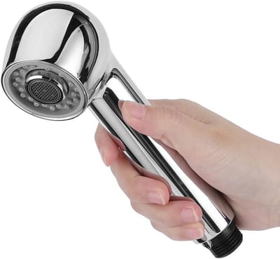 Kraan Opzetstuk - 360 Graden Draaien - G 1/2 rechte draad - 2 sproeistanden - Afwassen - Keukenkraan - Waterbesparend -Keukenmengkraan - Handdouche - Uittrekbaar - Flexibele Kraankop - uittrekbare sproeikop voor thuis en in de keuken - Zilver