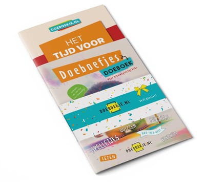 Doeboefjes Doeboek + Tijd voor Jezelf Doeboek - voor ouder en kind - puzzelen, quizzen, escapespellen/detective, ideeën - met feestmaand wikkel, Sinterklaas