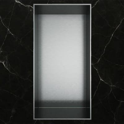 Hotbath &More Inbouwnis - 30 x 15 x 10 cm - Frameless - RVS 316